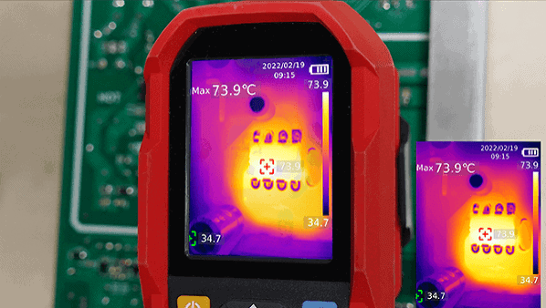 Evaluation of UTi384G Thermal Camera from iSecus-P7