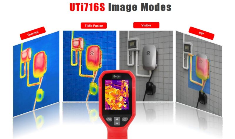 UTi716S Thermal Camera Imaging Mode_iSecus