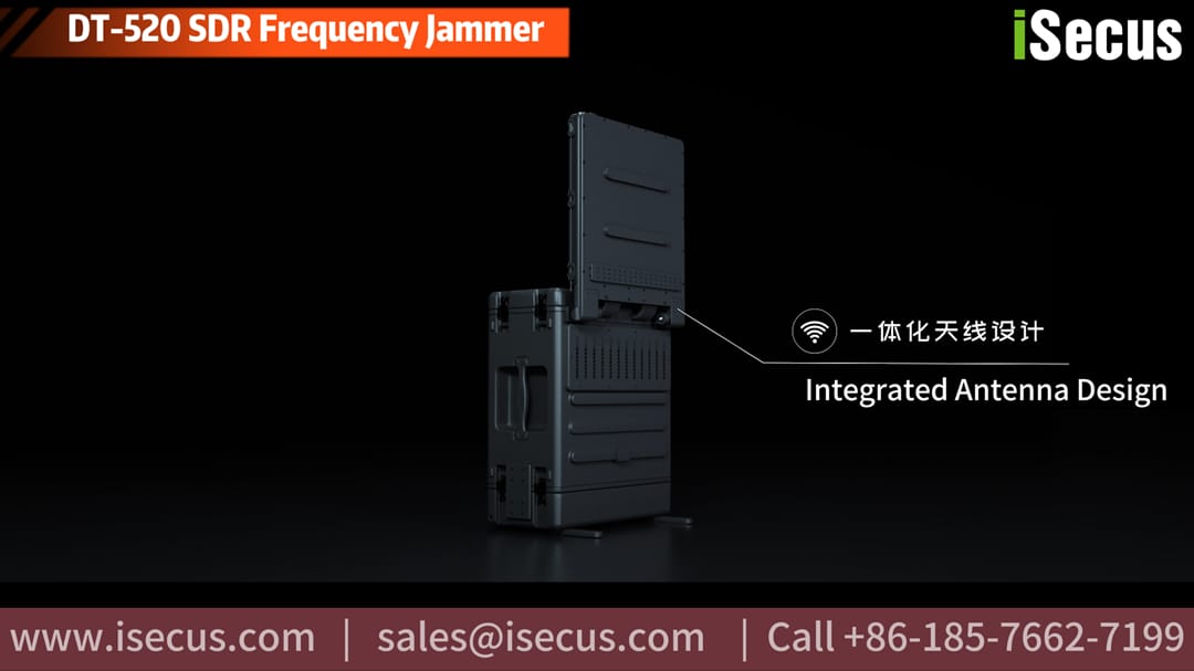 DT-520 SDR Jammer Integrated Antenna Design